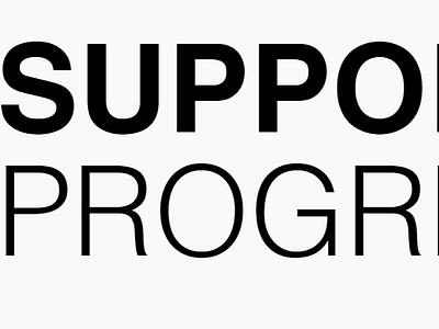 SUPPORT4PROGRESS